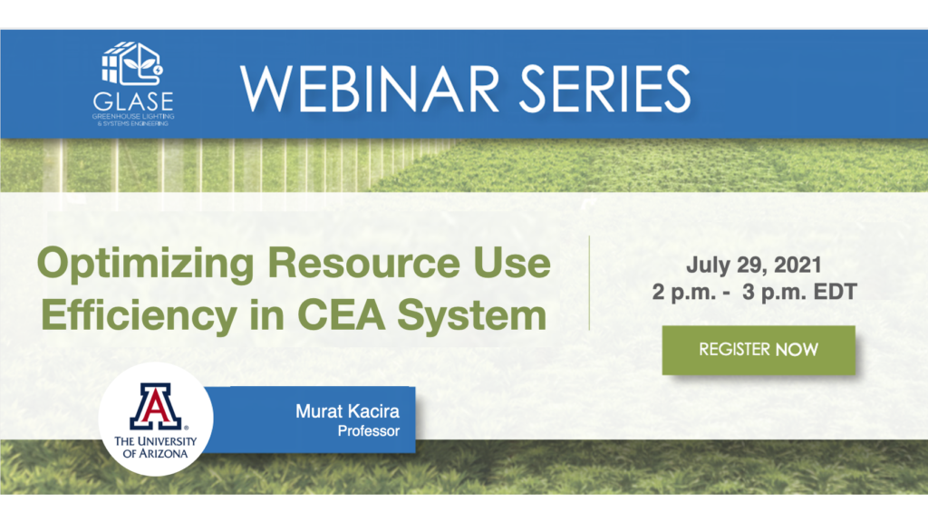 Optimizing Resource Use Efficiency in CEA System