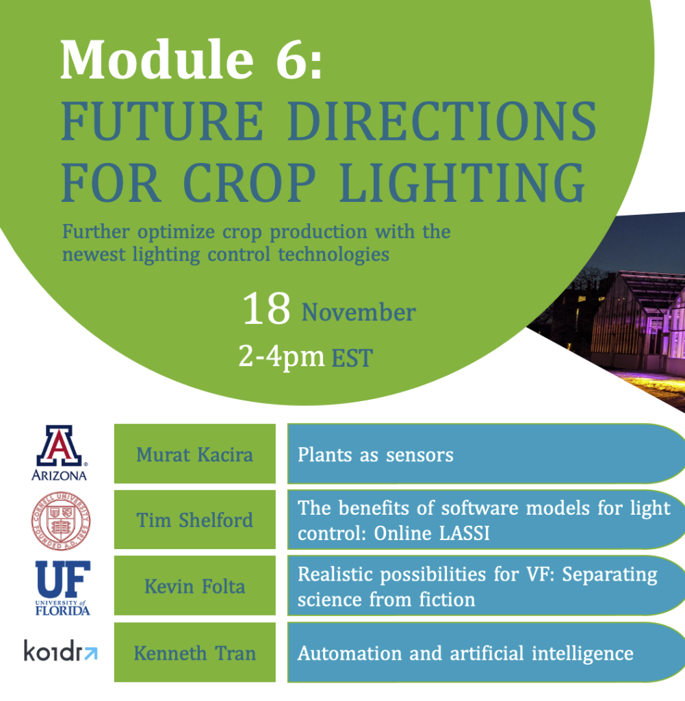 Module 6: Future of Crop Lighting