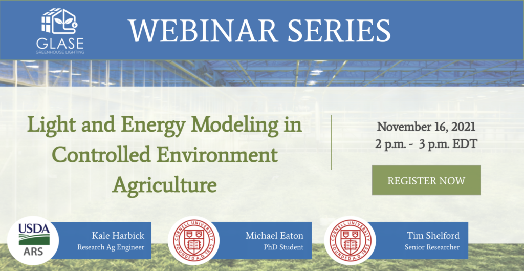 Light and Energy Modeling in Controlled Environment Agriculture