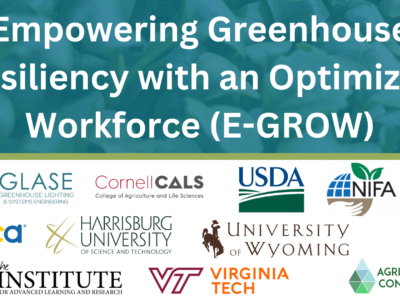 GLASE Launches E-GROW Certification to Cultivate Youth Interest in AgTech and CEA